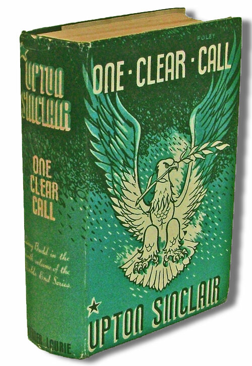 One Clear Call Upton Sinclair First U K Edition